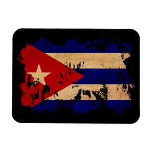 Imán Bandera de Cuba