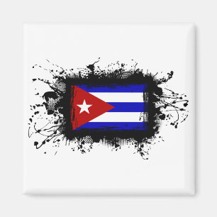 Imán Bandera de Cuba