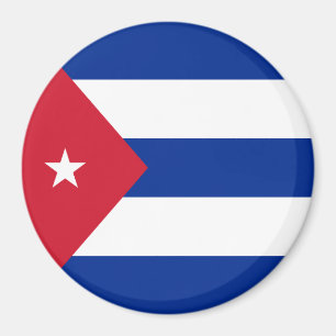 Imán Bandera de Cuba