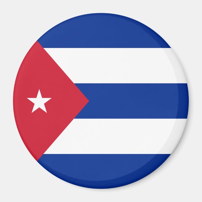 Imán Bandera de Cuba (Frente)