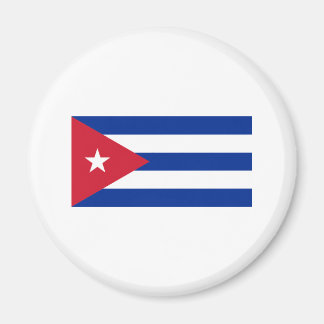 Imán Bandera de Cuba