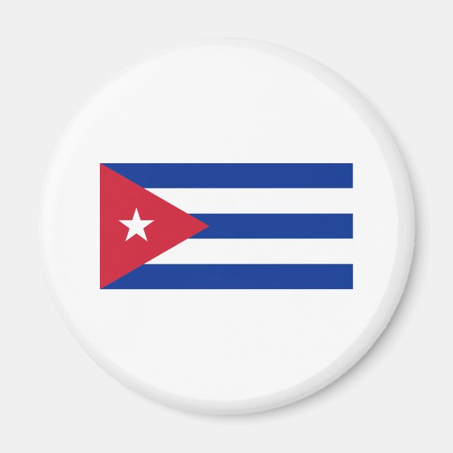 Imán Bandera de Cuba (Frente)