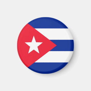 Imán Bandera de Cuba