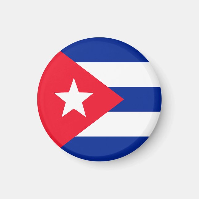 Imán Bandera de Cuba (Frente)