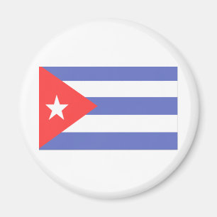 Imán Bandera de Cuba