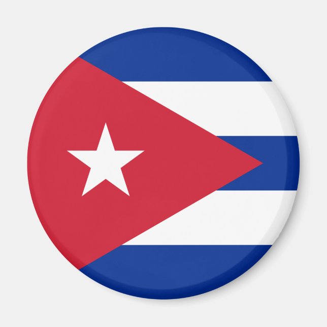 Imán Bandera de Cuba (Frente)