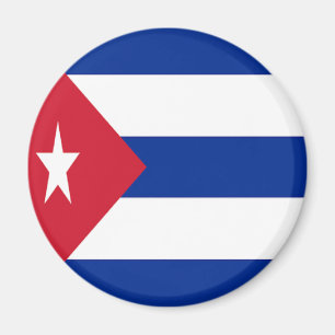 Imán Bandera de Cuba