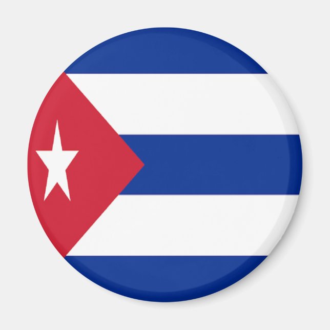 Imán Bandera de Cuba (Frente)