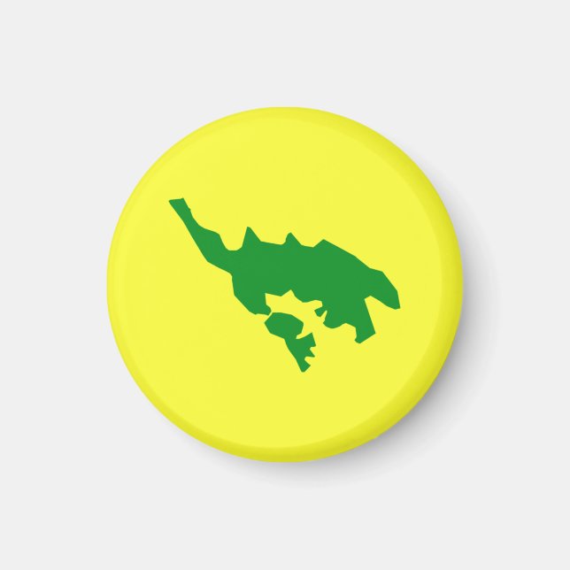 Imán Bandera de Culebra, Puerto Rico (Frente)