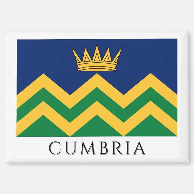 Imán Bandera de Cumbria (a partir de 2025) (Anverso)