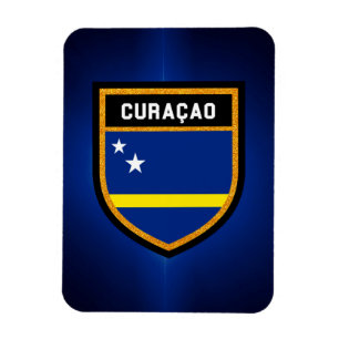 Imán Bandera de Curaçao