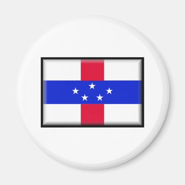 Imán Bandera de Curazao (Frente)