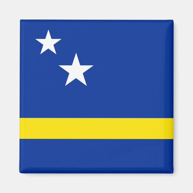 Imán Bandera de Curazao (Frente)