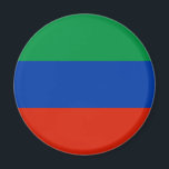Imán Bandera de Daguestán<br><div class="desc">Bandera patriótica de Daguestán.</div>