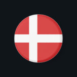 Imán Bandera de Dinamarca<br><div class="desc">¡Un regalo ideal para todos los patriotas de su país!</div>
