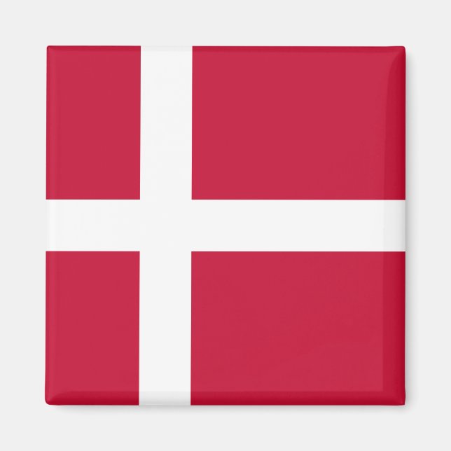 Imán Bandera de Dinamarca (Frente)