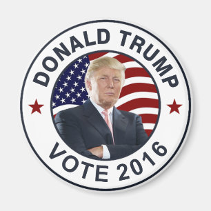Imán Bandera de Donald Trump los E.E.U.U.