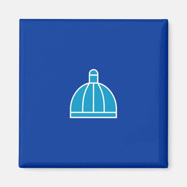 Imán Bandera de Durban (Sudáfrica) (Frente)