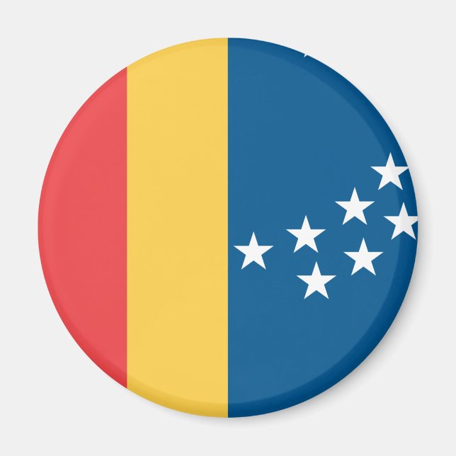 Imán Bandera de Durham, Carolina del Norte (Frente)