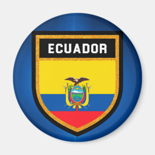 Imán Bandera de Ecuador