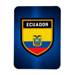 Imán Bandera de Ecuador
