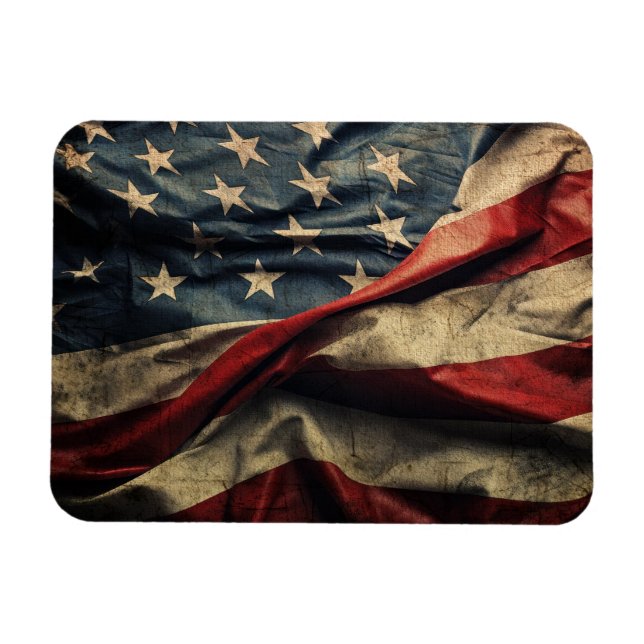Imán Bandera de EE.UU. (Horizontal)