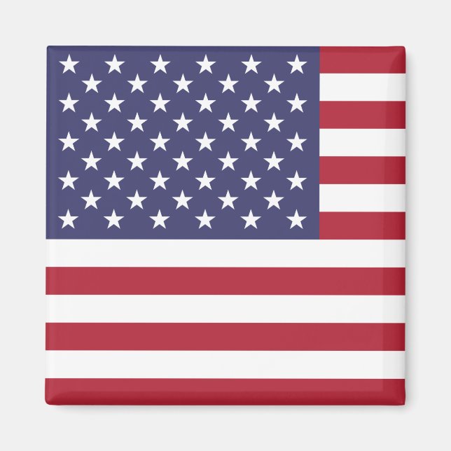 Imán Bandera de EE. UU. (Frente)