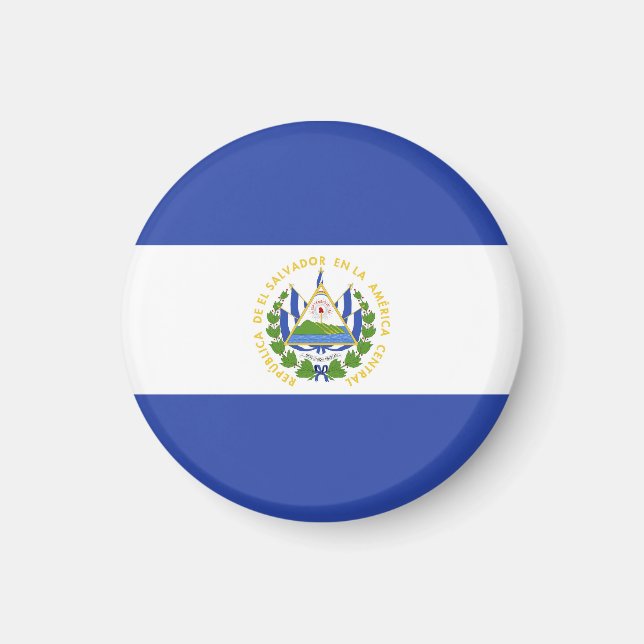 Imán Bandera de El Salvador (Frente)