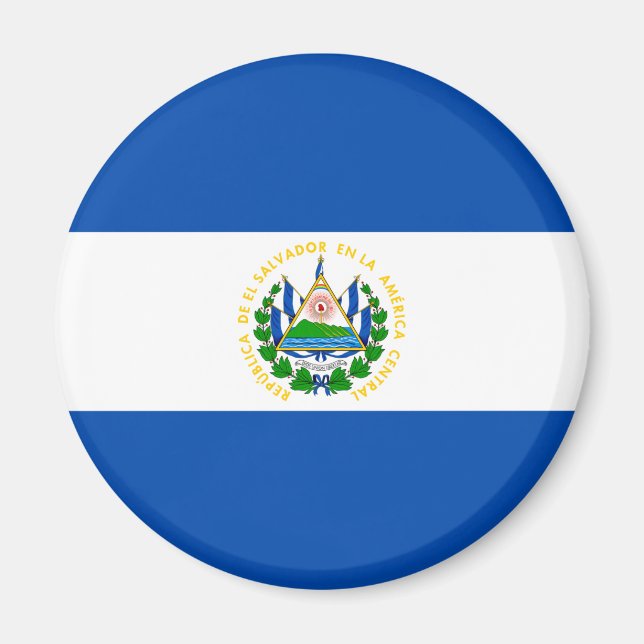 Imán Bandera de El Salvador (Frente)