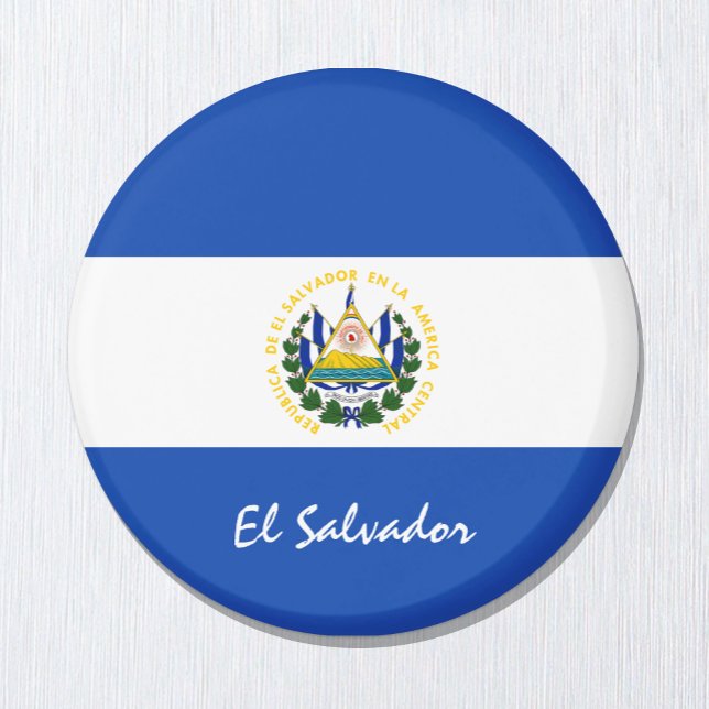 Imán Bandera de El Salvador y América - hinchas de viaj (Subido por el creador)