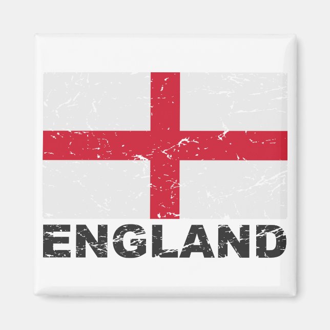 Imán Bandera de época de Inglaterra (Frente)