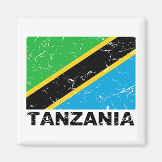 Imán Bandera de época de Tanzania