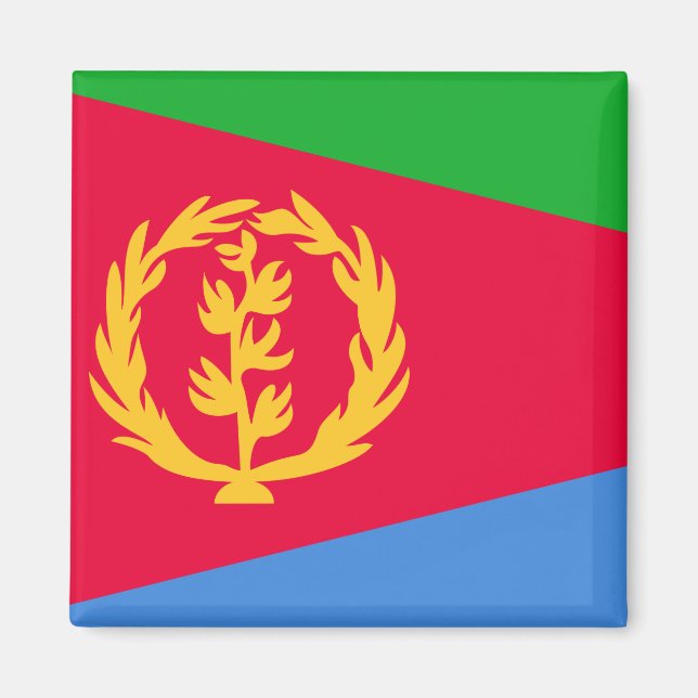 Imán Bandera de Eritrea (Frente)
