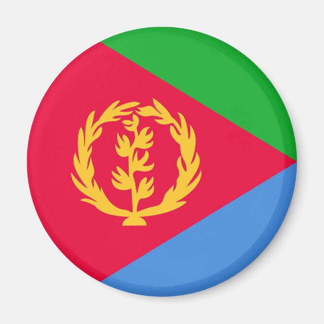 Imán Bandera de Eritrea (Frente)