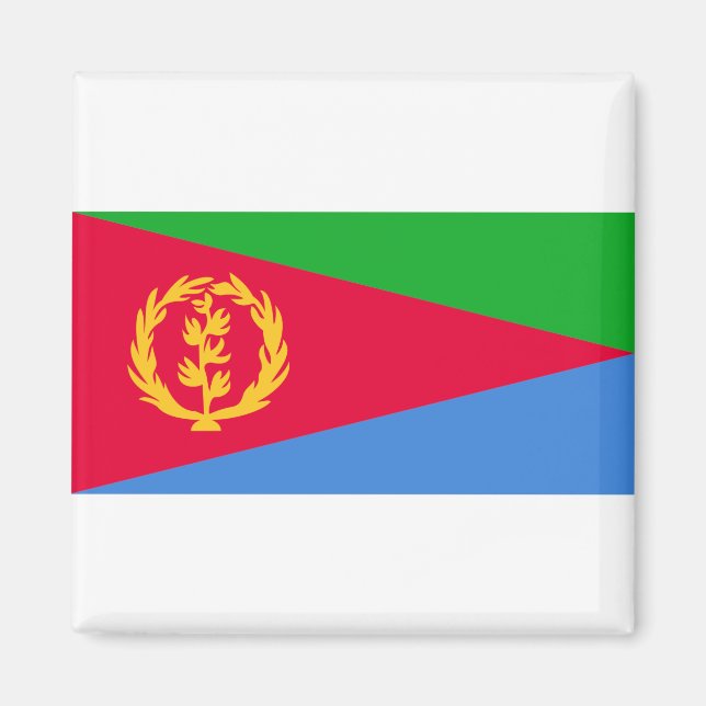 Imán Bandera de Eritrea (Frente)