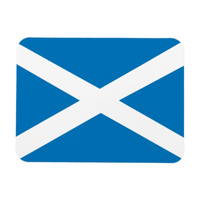 Imán Bandera de Escocia (Horizontal)