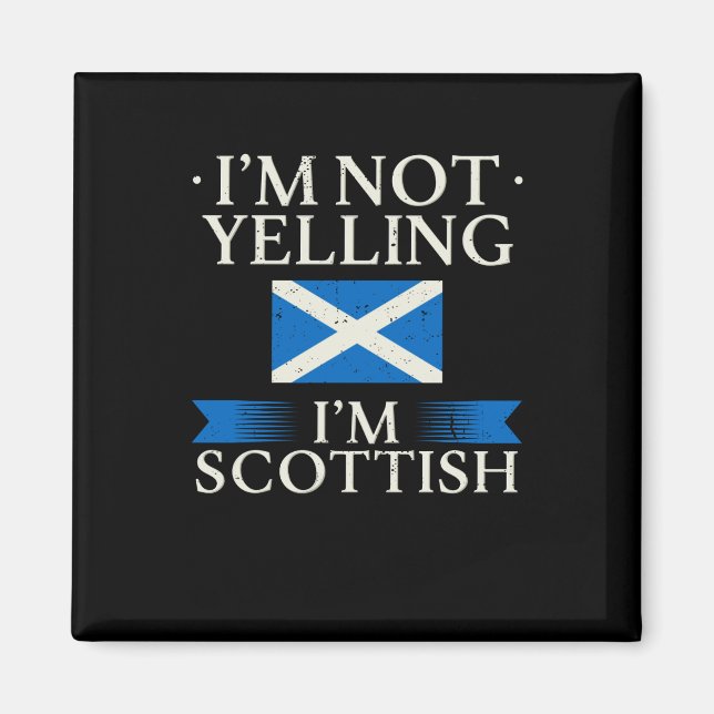 Imán Bandera de Escocia (Frente)