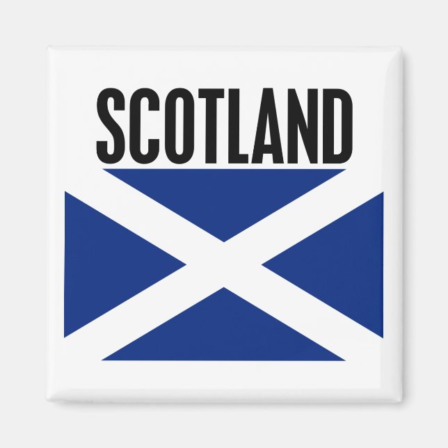 Imán Bandera de Escocia (Frente)