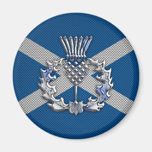 Imán Bandera de Escocia de la impresión de la fibra de