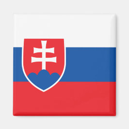 Imán Bandera de Eslovaquia
