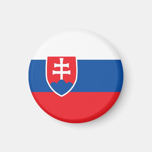 Imán Bandera de Eslovaquia (Frente)