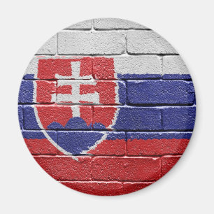 Imán Bandera de Eslovaquia