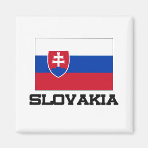 Imán Bandera de Eslovaquia