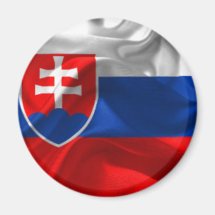 Imán Bandera de Eslovaquia