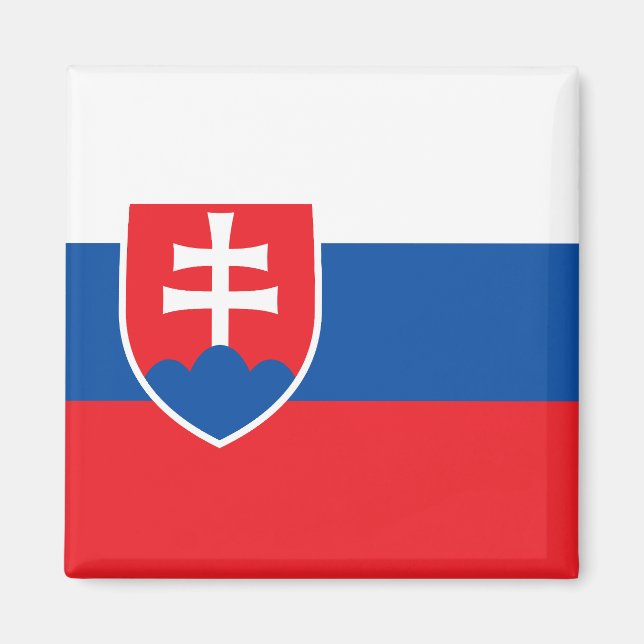Imán Bandera de Eslovaquia (Frente)