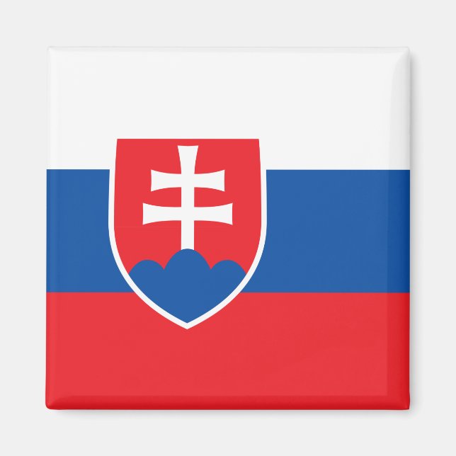 Imán Bandera de Eslovaquia (Frente)