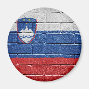 Imán Bandera de Eslovenia