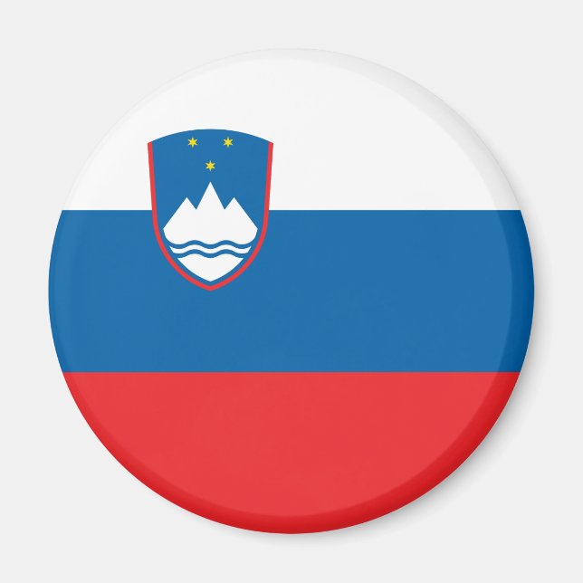 Imán Bandera de Eslovenia (Frente)