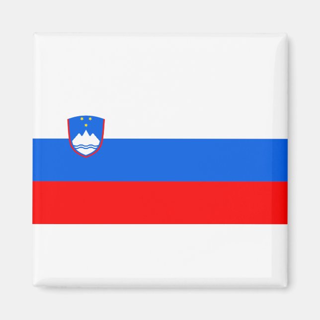 Imán Bandera de Eslovenia (Frente)
