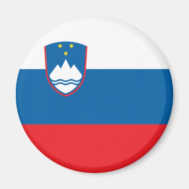 Imán Bandera de Eslovenia (Frente)